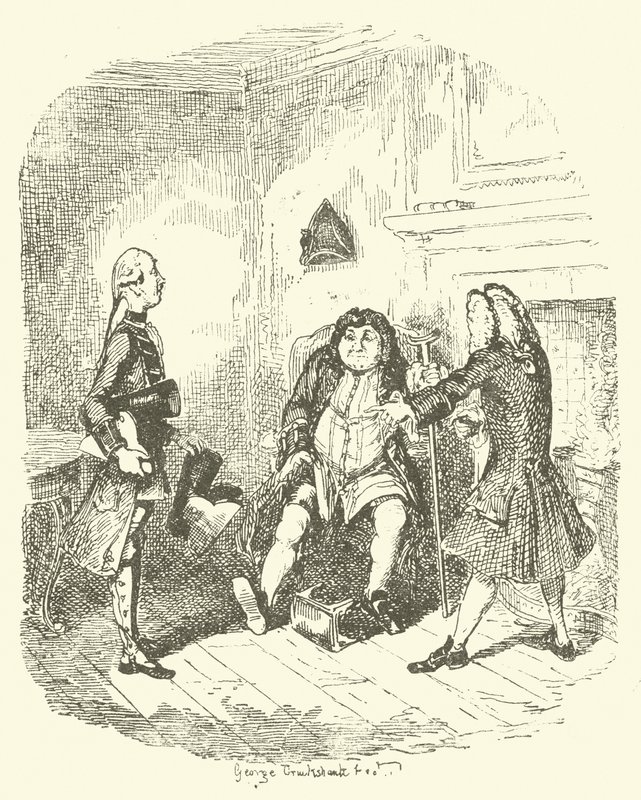 Tristram Shandy için İllüstrasyon by after George Cruikshank