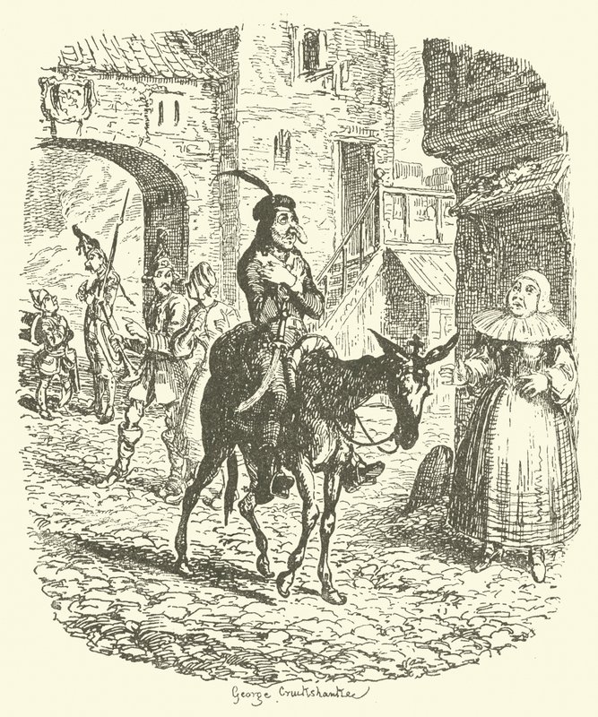 Tristram Shandy için İllüstrasyon by after George Cruikshank