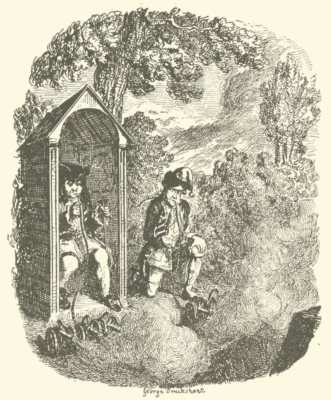 Tristram Shandy için İllüstrasyon by after George Cruikshank