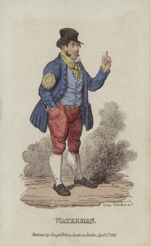 su adamı by after George Cruikshank