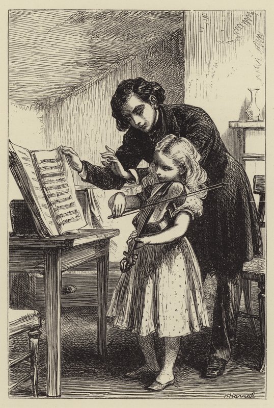Mark Lemons Su Üzerinde Küçük Ev by after George Housman Thomas