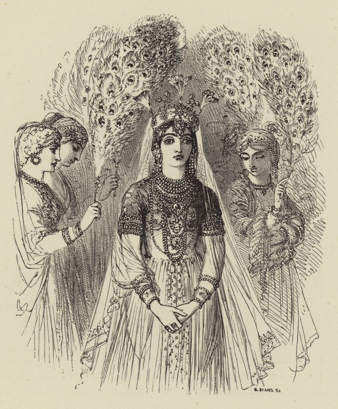 Moores Lalla Rukh by after George Housman Thomas