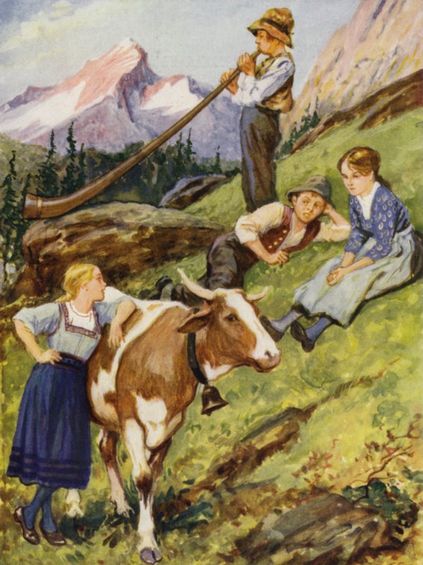 Bir İsviçre Yaz by after Gordon Frederick Browne