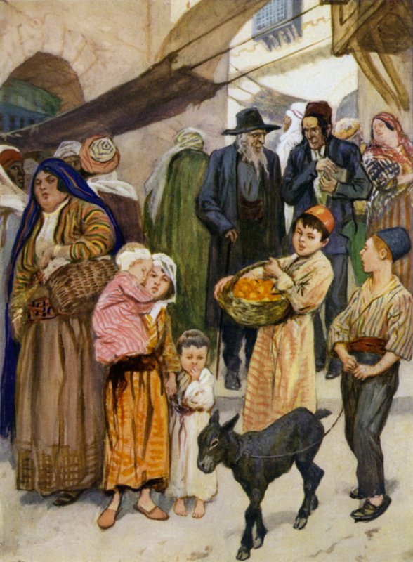 Küçük Yahudi Halkı by after Gordon Frederick Browne