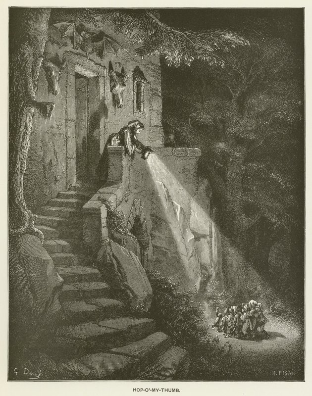 Hop-o-My-Başparmak by Gustave after Dore