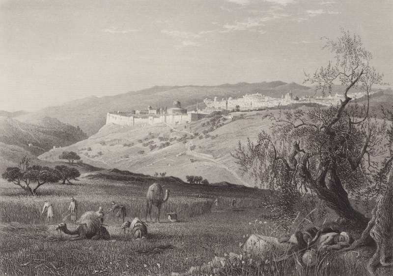 Kudüs Şehri by after Harry Fenn