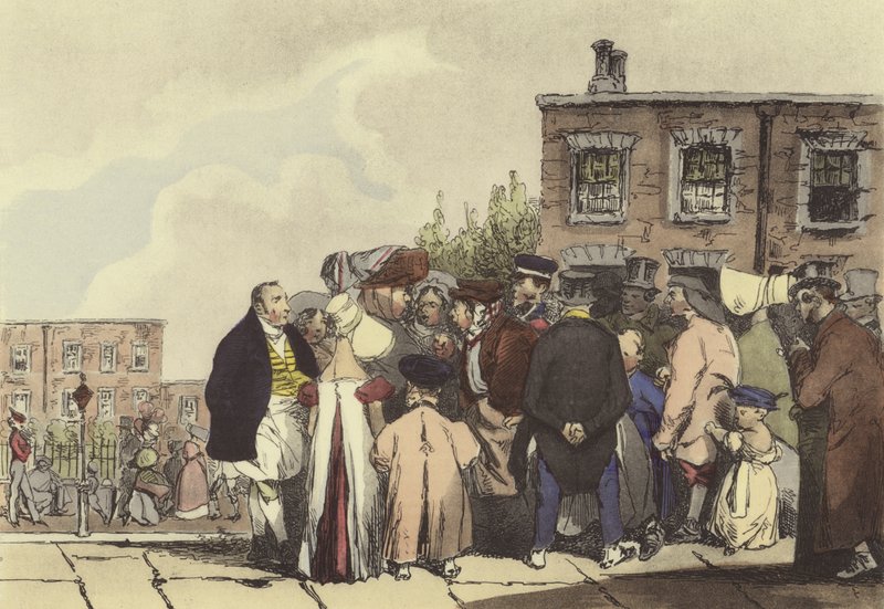 Londra halkı by after Henri Bonaventure Monnier