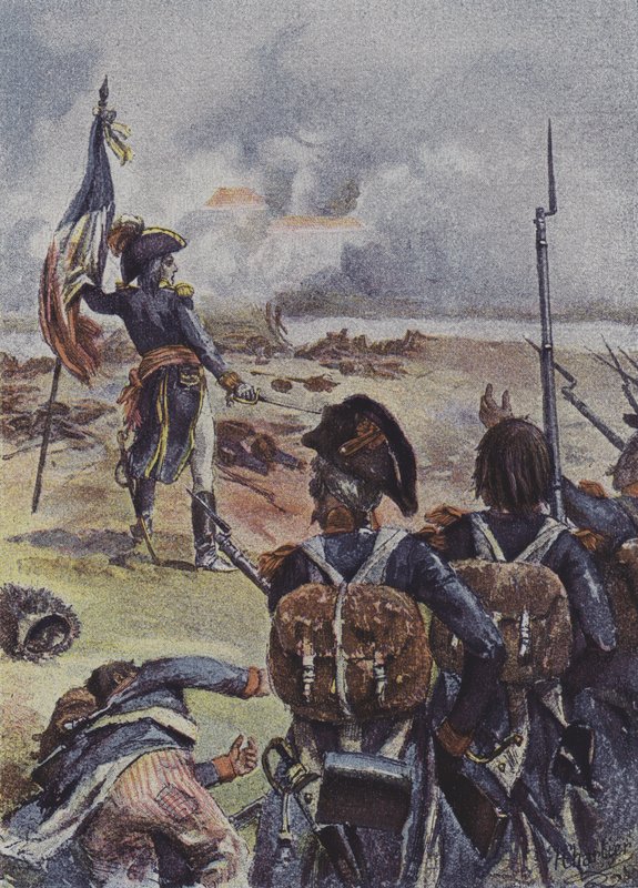 General Augereau, İtalya, Arcole Muharebesi