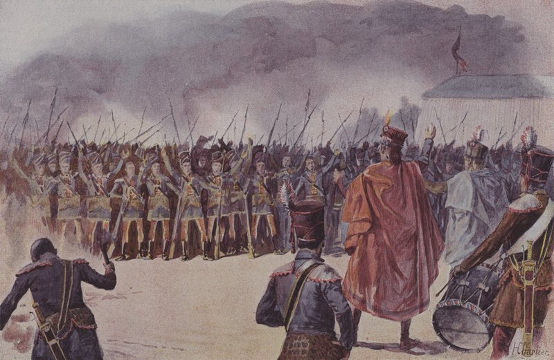 Mars Okulu Anılarından İllüstrasyon by after Henri Georges Jacques Chartier