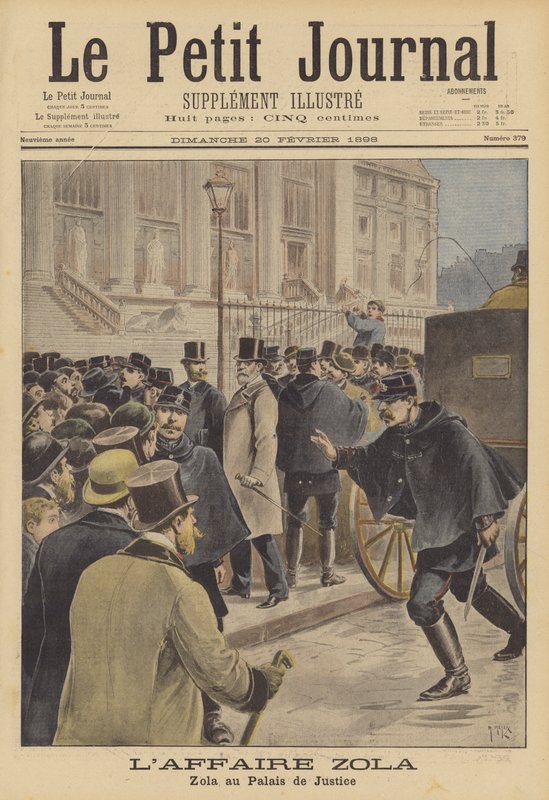 Emile Zola, Palais de Justice