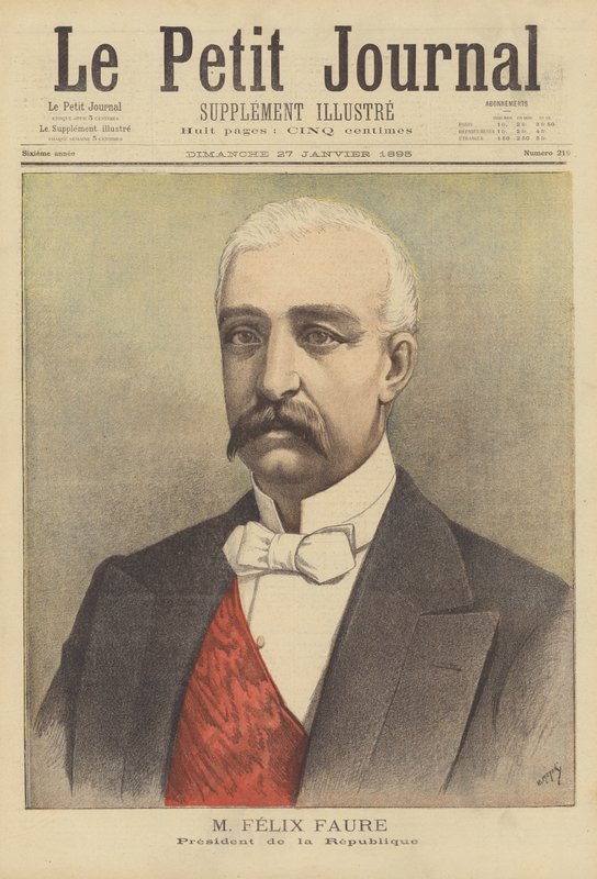 Fransa Cumhurbaşkanı Felix Faure by after Henri Meyer