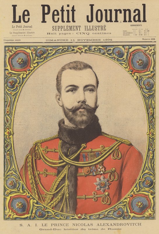 Prens Nicholas Alexandrovich, Rus tahtının varisi by after Henri Meyer