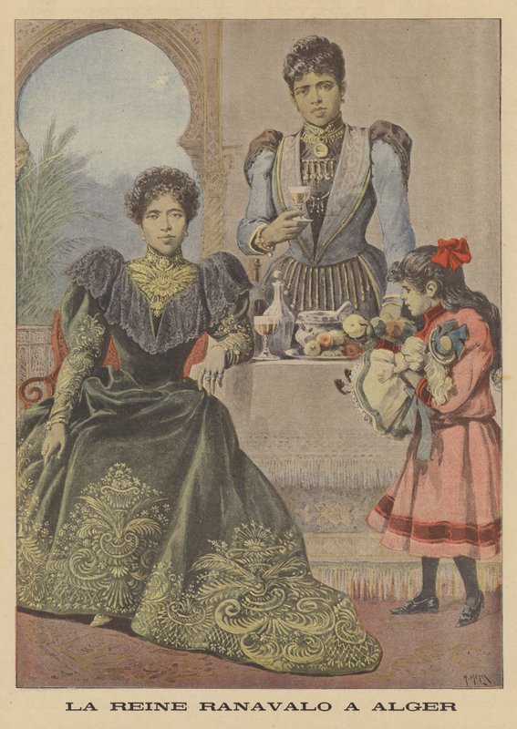 Madagaskar Kraliçesi III. Ranavalona Cezayir