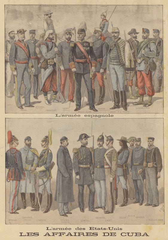 ABD ile İspanya arasında Küba gerilimi by after Henri Meyer