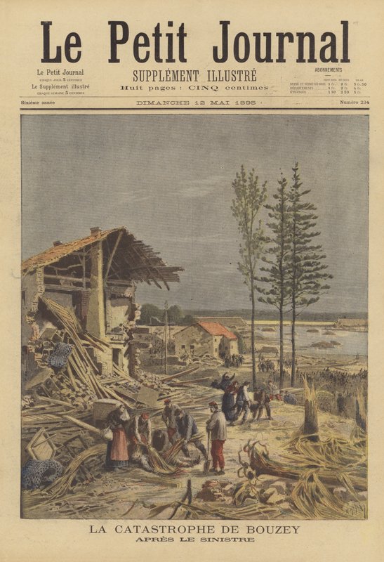 Bouzey felaketi by after Henri Meyer