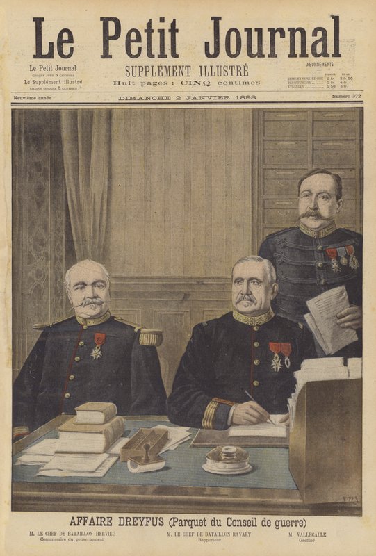 Dreyfus Olayı by after Henri Meyer