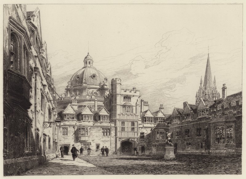 Brasenose Koleji by after Henri Toussaint