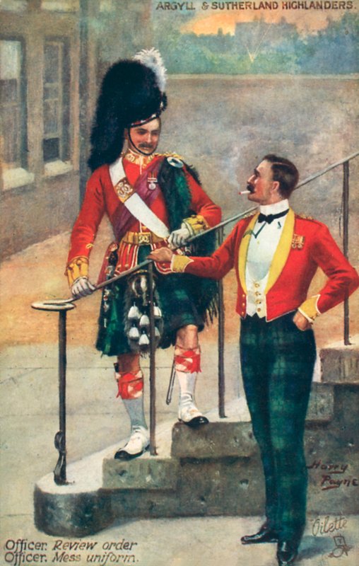 Argyll ve Sutherland Highlanders by after Henry A. Payne