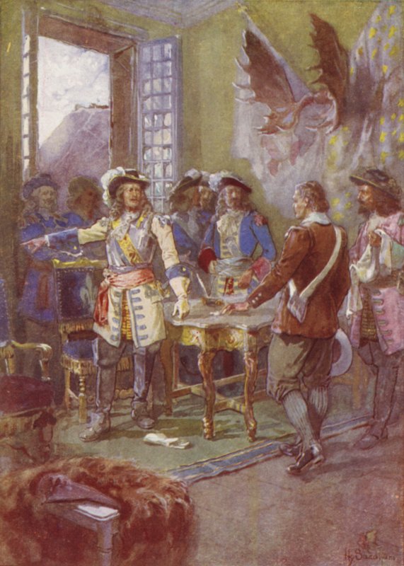 Silahlarım Cevabımı verecek, Frontenac, 1690 by after Henry Sandham