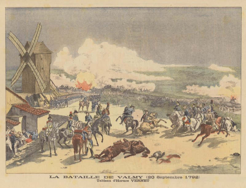 Valmy Savaşı (20 Eylül 1792) by after Horace Vernet