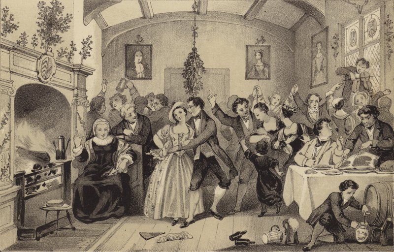 Eski Noel Şenlikleri by James Stephanoff