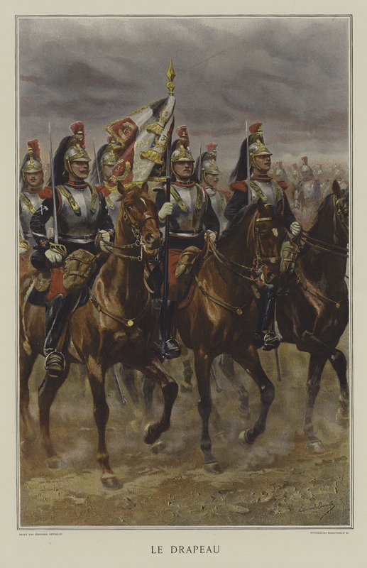 Bayrak by after Jean Baptiste Edouard Detaille