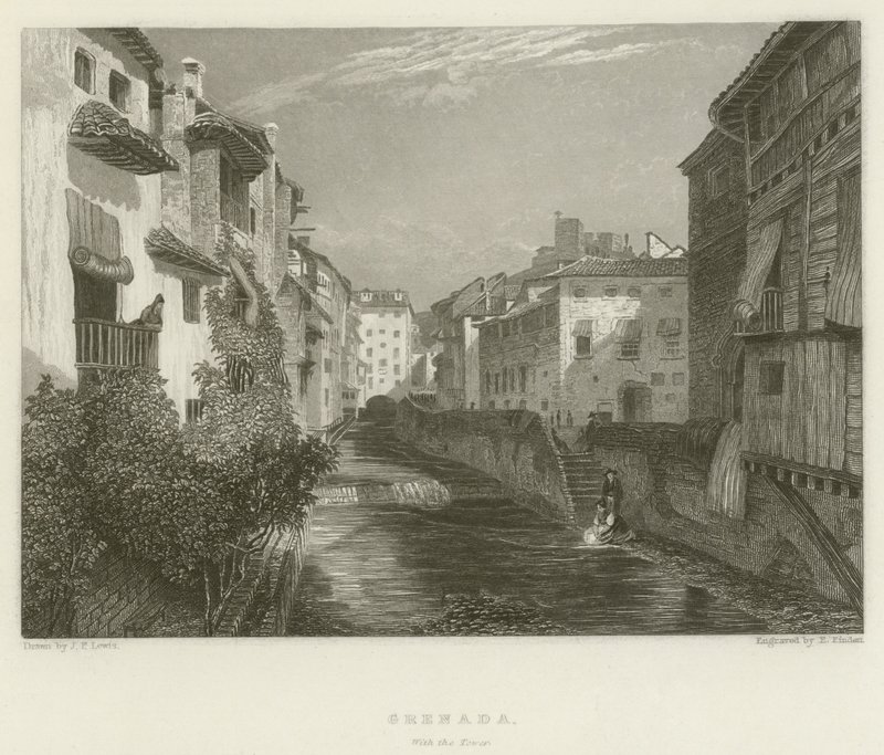 Kule ile Grenada by after John Frederick Lewis