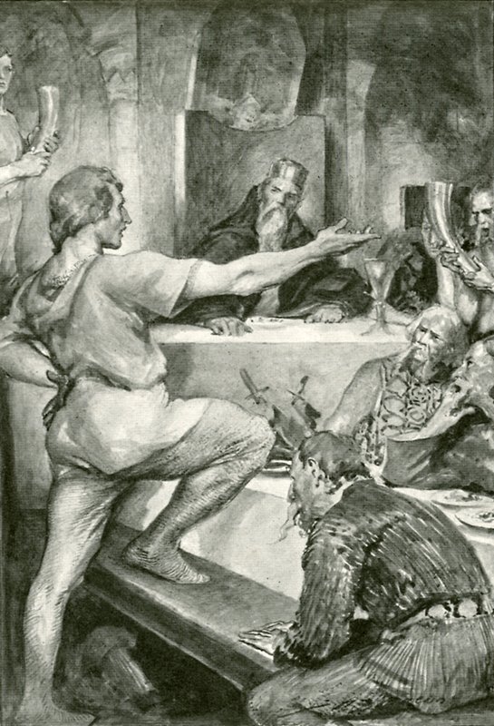 Beowulf, Hunferth