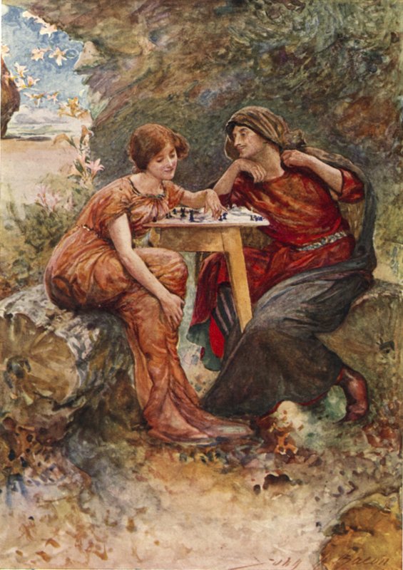 Ferdinand ve Miranda by after John Henry Frederick Bacon