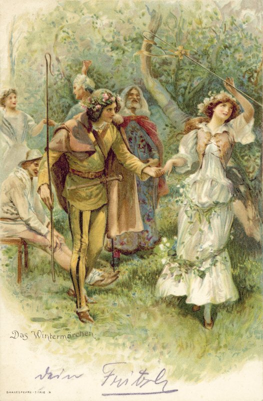 Bir Kış Masalı için İllüstrasyon by after John Henry Frederick Bacon
