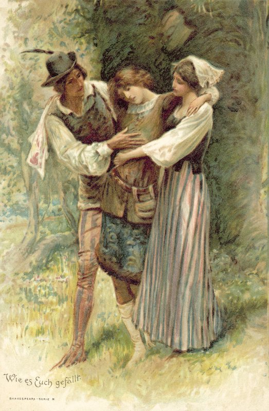 İstediğiniz Gibi için İllüstrasyon by after John Henry Frederick Bacon