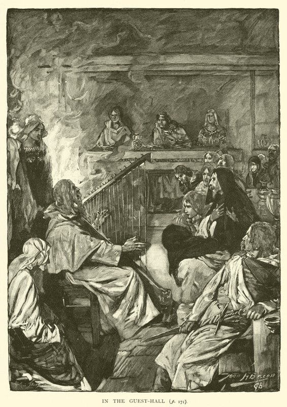 misafir salonunda by after John Henry Frederick Bacon
