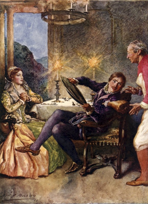 Katharina ve Petruchio by after John Henry Frederick Bacon