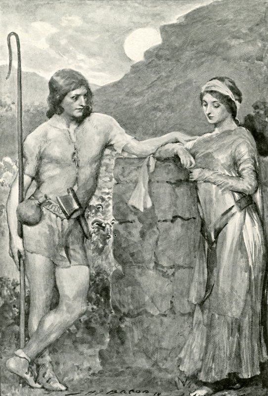 Olaf ve Sigrid by after John Henry Frederick Bacon
