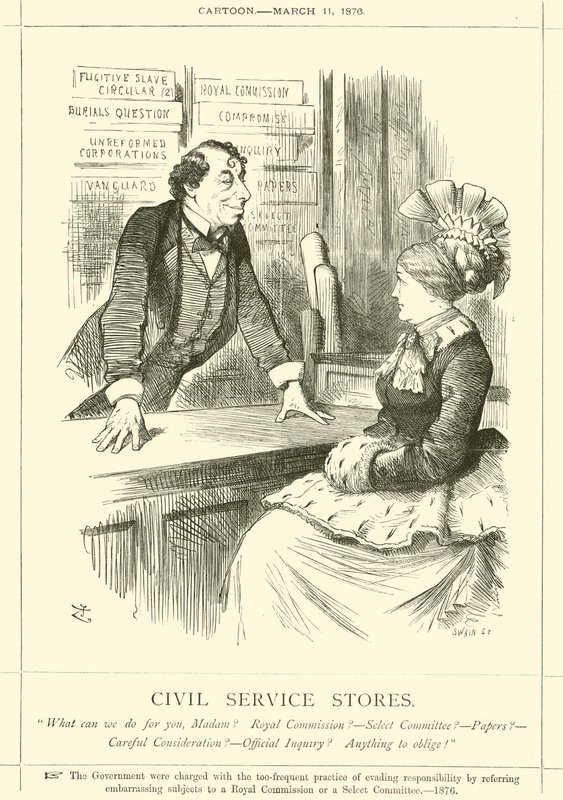 Sivil Hizmet Mağazaları by after John Tenniel
