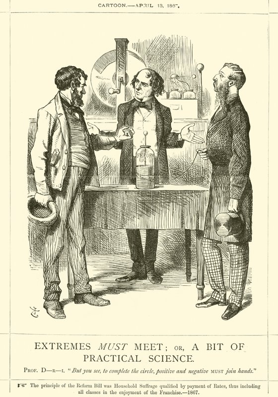 Aşırılıklar karşılamalıdır; ya da biraz Pratik Bilim by after John Tenniel