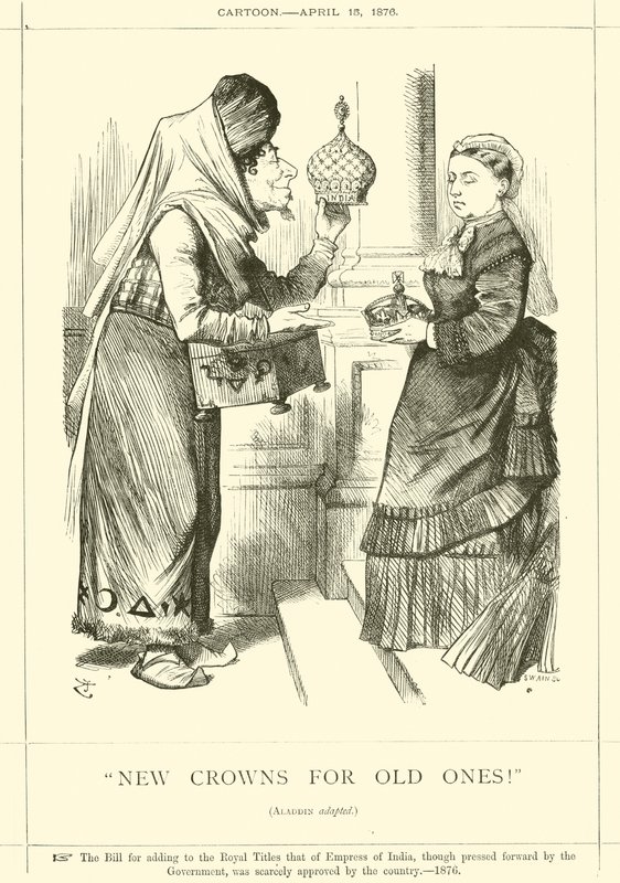 Yaşlılar için Yeni Taçlar! by after John Tenniel