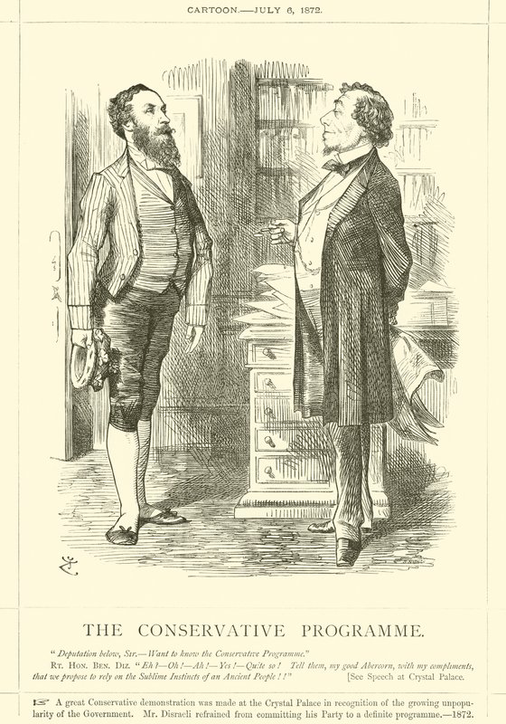 Muhafazakar Program by after John Tenniel