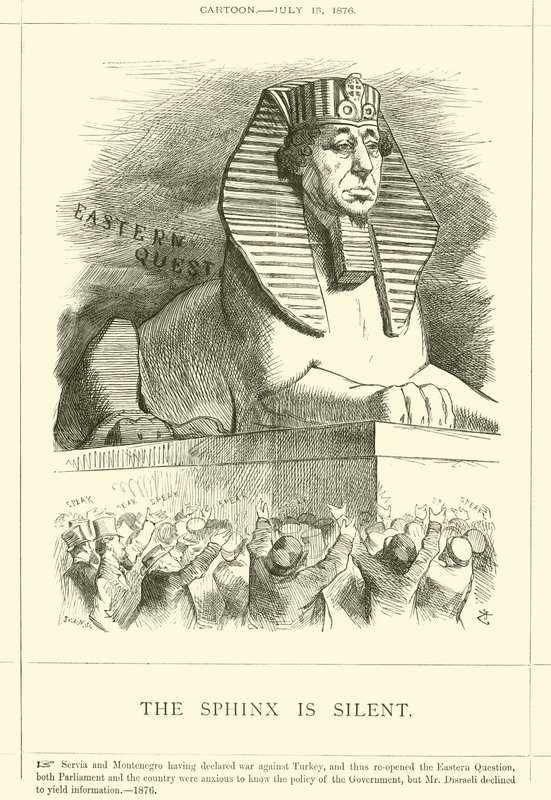 Sfenks Sessiz by after John Tenniel