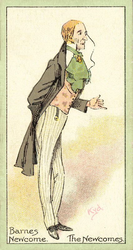 Barnes Newcome, Yeni Gelenler (chromolitho) by after Joseph Clayton Clarke