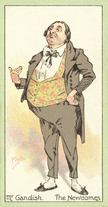 Bay Gandish, Yeni Gelenler (chromolitho) by after Joseph Clayton Clarke