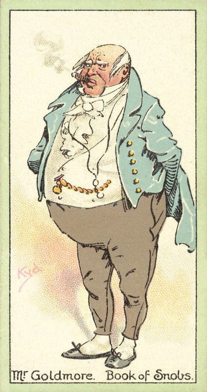 Bay Goldmore, Züppeler Kitabı (chromolitho) by after Joseph Clayton Clarke