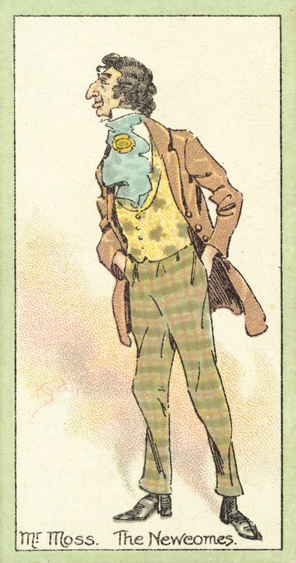 Bay Moss, Yeni Gelenler (chromolitho) by after Joseph Clayton Clarke