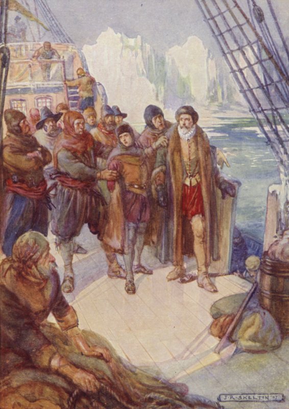 Hudson, Adrift'i canlandırdı by after Joseph Ratcliffe Skelton
