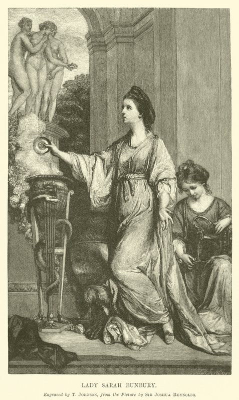 Leydi Sarah Bunbury by after Joshua Reynolds