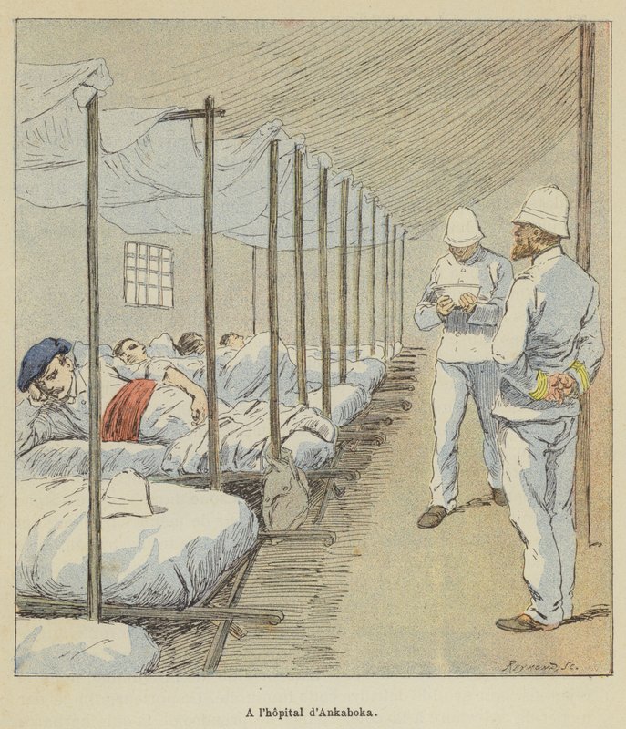 A lhopital dAnkaboka by after Louis Charles Bombled