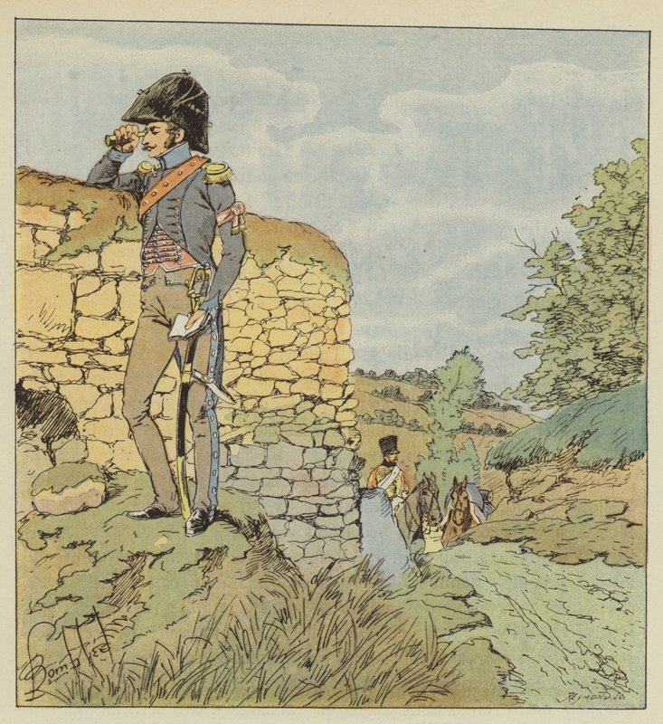 yardımcının kampı kalkan genel bölümü by after Louis Charles Bombled