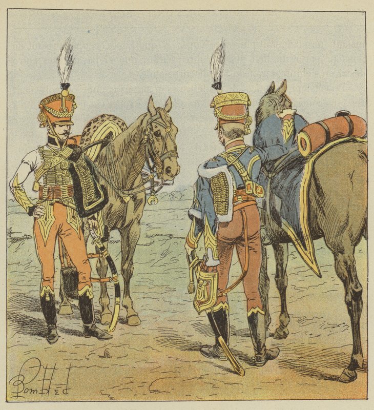 Aide-de-camp, Tümgeneralden, Mareşalden by after Louis Charles Bombled