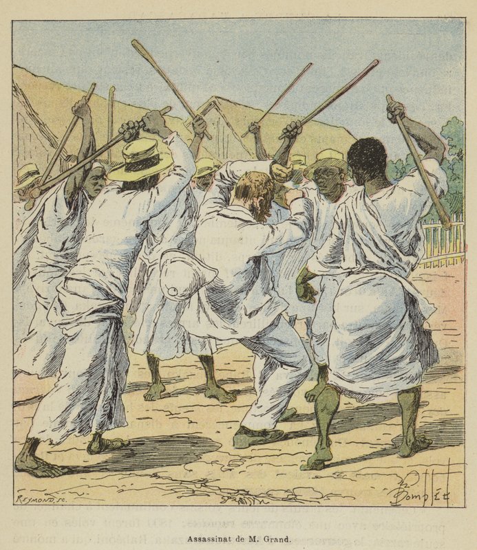 M Grand Suikastı by after Louis Charles Bombled