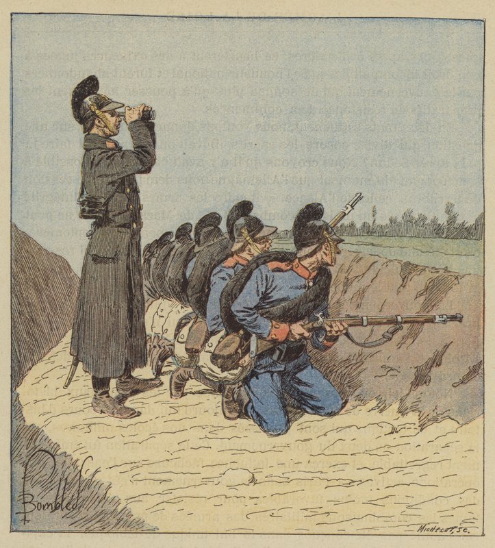 Siperdeki Bavyeralılar by after Louis Charles Bombled